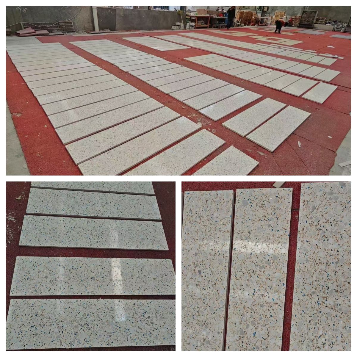 Chanel White Terrazzo tile Chanel White Terrazzo tile
